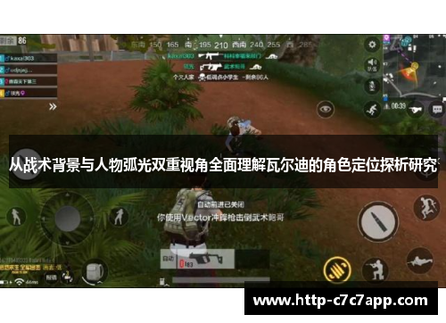 从战术背景与人物弧光双重视角全面理解瓦尔迪的角色定位探析研究 从战术背景与人物弧光双重视角全面理解瓦尔迪的角色定位探析研究